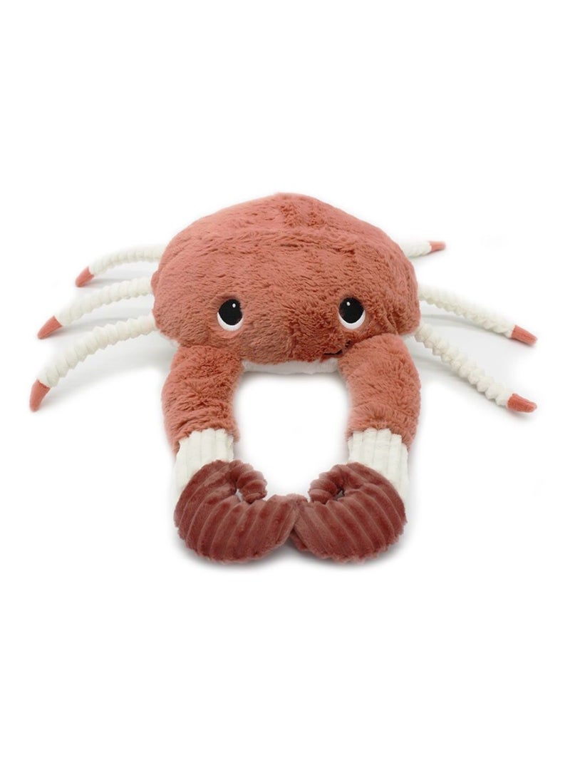 Les Déglingos - Peluche Cassecou le crabe et son bébé Orange - Kiabi