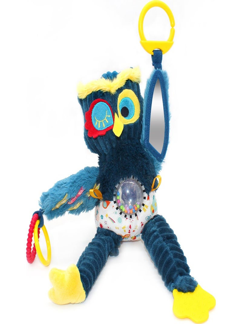Les Déglingos - Peluche d'activités à suspendre Bleu - Kiabi