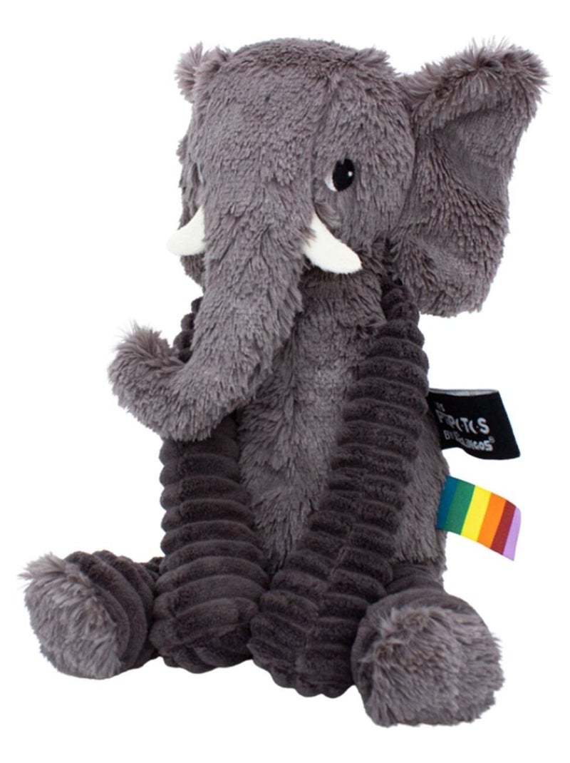 Les Déglingos - Peluche Dimoitou l'éléphant Gris - Kiabi