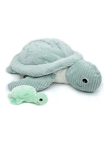 Peluche maman bébé tortue