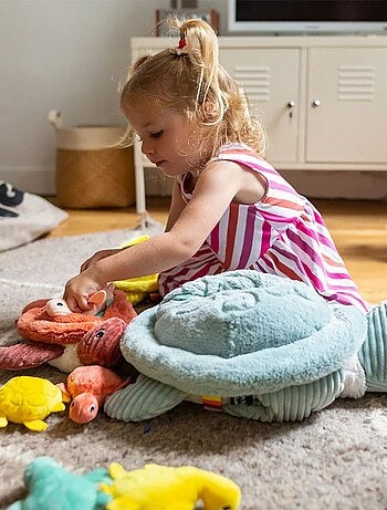 Peluche maman bébé tortue