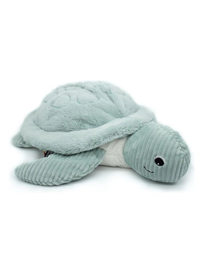 Les Déglingos - Peluche géante Sauvenou tortue maman et bébé Vert d'eau - Kiabi