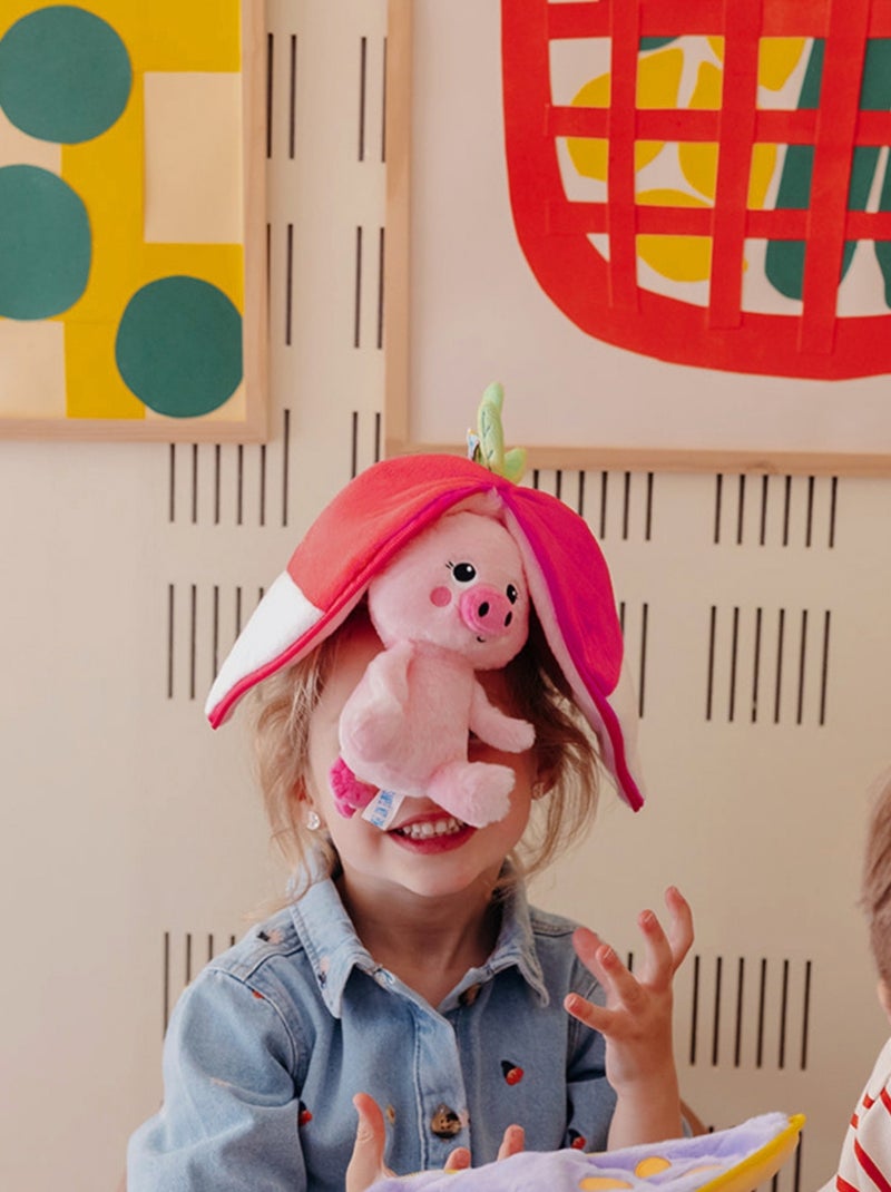Les Déglingos - Peluche Les Flipetz Rose - Kiabi