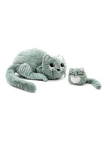 Les déglingos - peluche miaou le chat maman et bébé