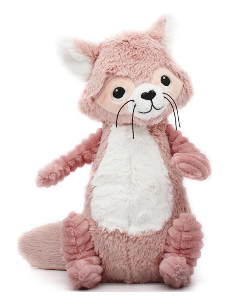 Les Déglingos - Peluche Netoitou le raton laveur Rose - Kiabi