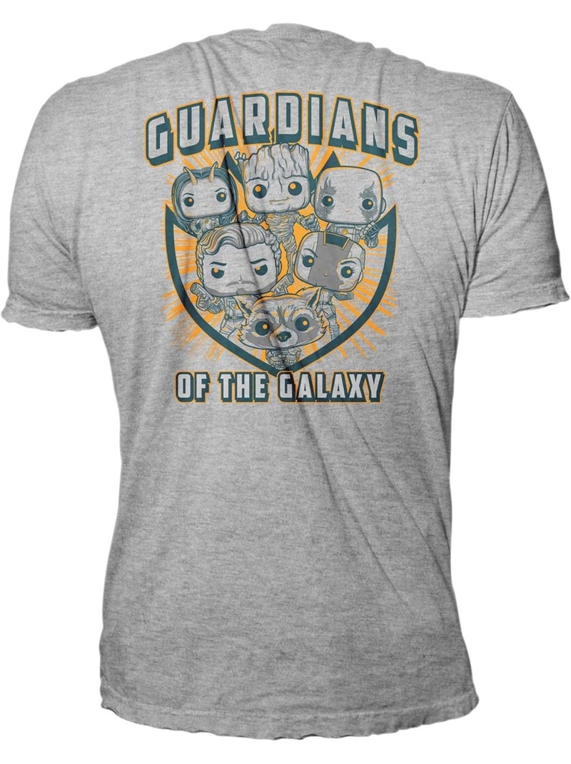 Les Gardiens de la Galaxie 3 - T-shirt FINALE GROUP Gris - Kiabi