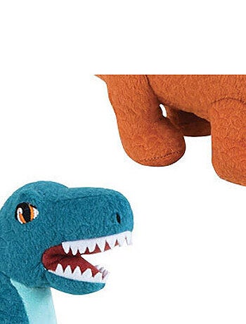 Les Jeminosaures Lot De 3 Peluches Diplodocus, Velocira, Stegosaur 18cm