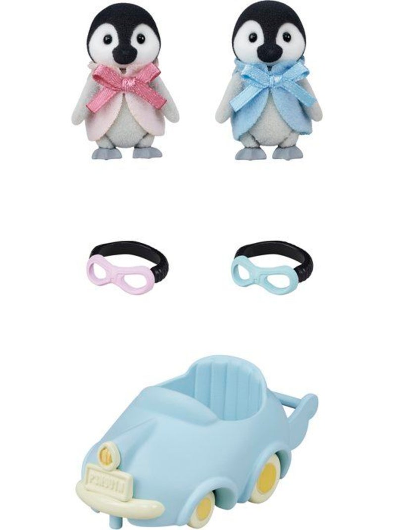 Les jumeaux pingouin - sylvanian families - 5695 Blanc - Kiabi