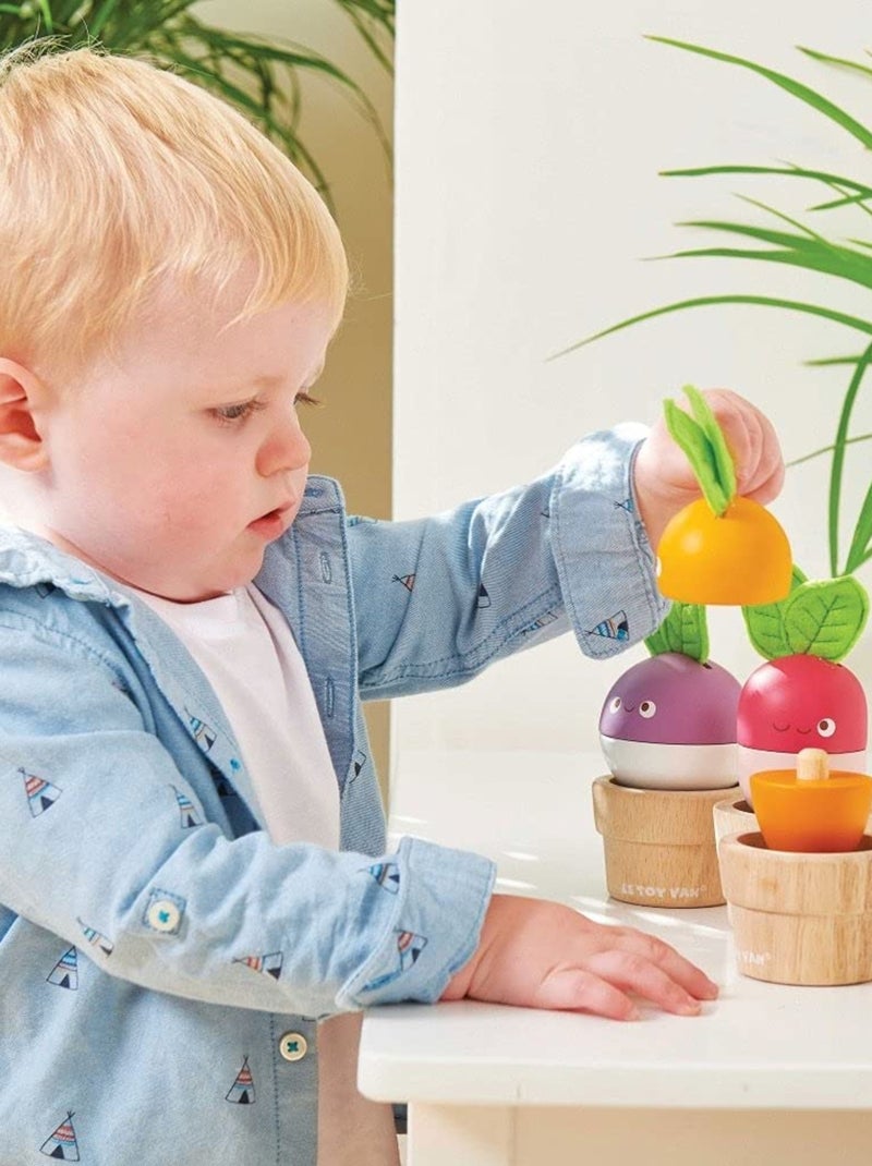 Les légumes empilables Blanc - Kiabi