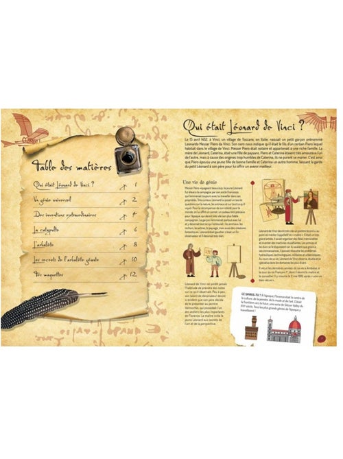 Les machines de Léonard de Vinci - Kiabi