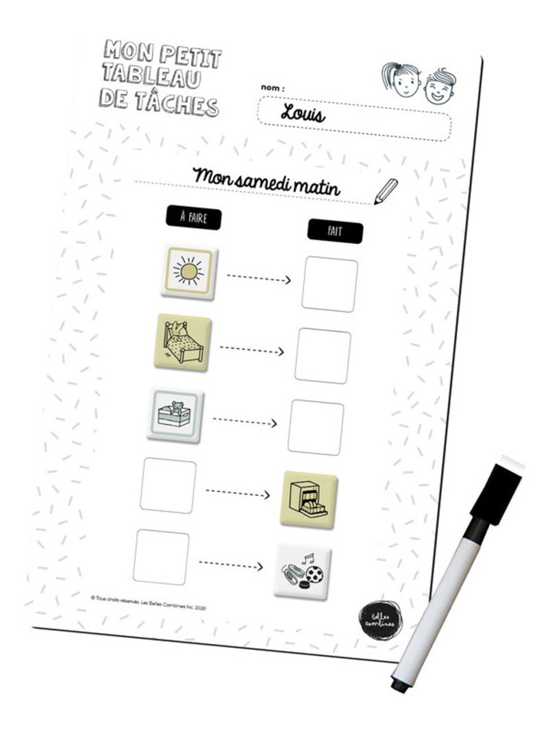 Les Magnétos - Mes Bonnes Habitudes - Ma routine du matin N/A - Kiabi