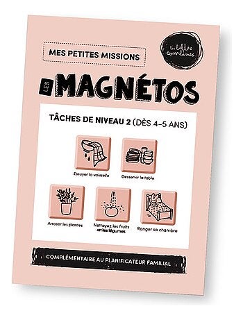 Les Magnétos - Mes Petites Missions : Tâches de niveau 2 (4-5 ans)