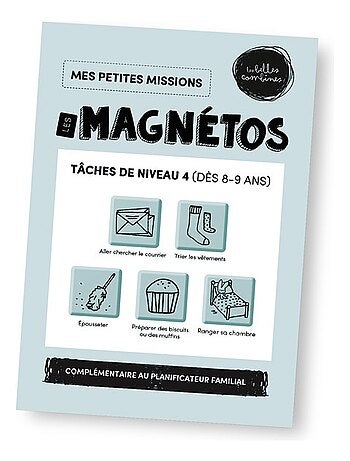 Les Magnétos - Mes Petites Missions : Tâches de niveau 4 (8-9 ans)