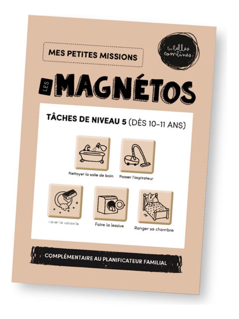 Les Magnétos - Mes Petites Missions : Tâches de niveau 5 (10-11 ans) N/A - Kiabi