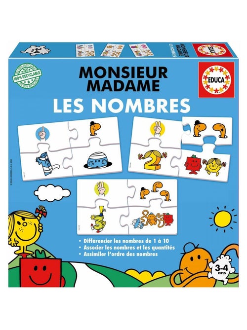 Les nombres Monsieur et Madame - Kiabi