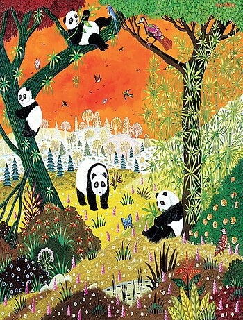 Les pandas d'Alain Thomas
