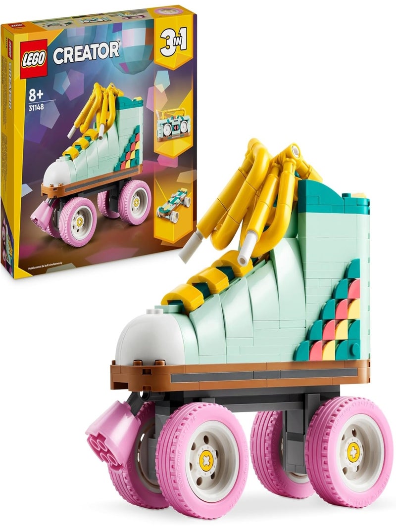 Les patins à roulettes rétro Multicolore - Kiabi