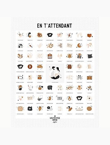 Les Petites Dates - Affiche En t'attendant Originale