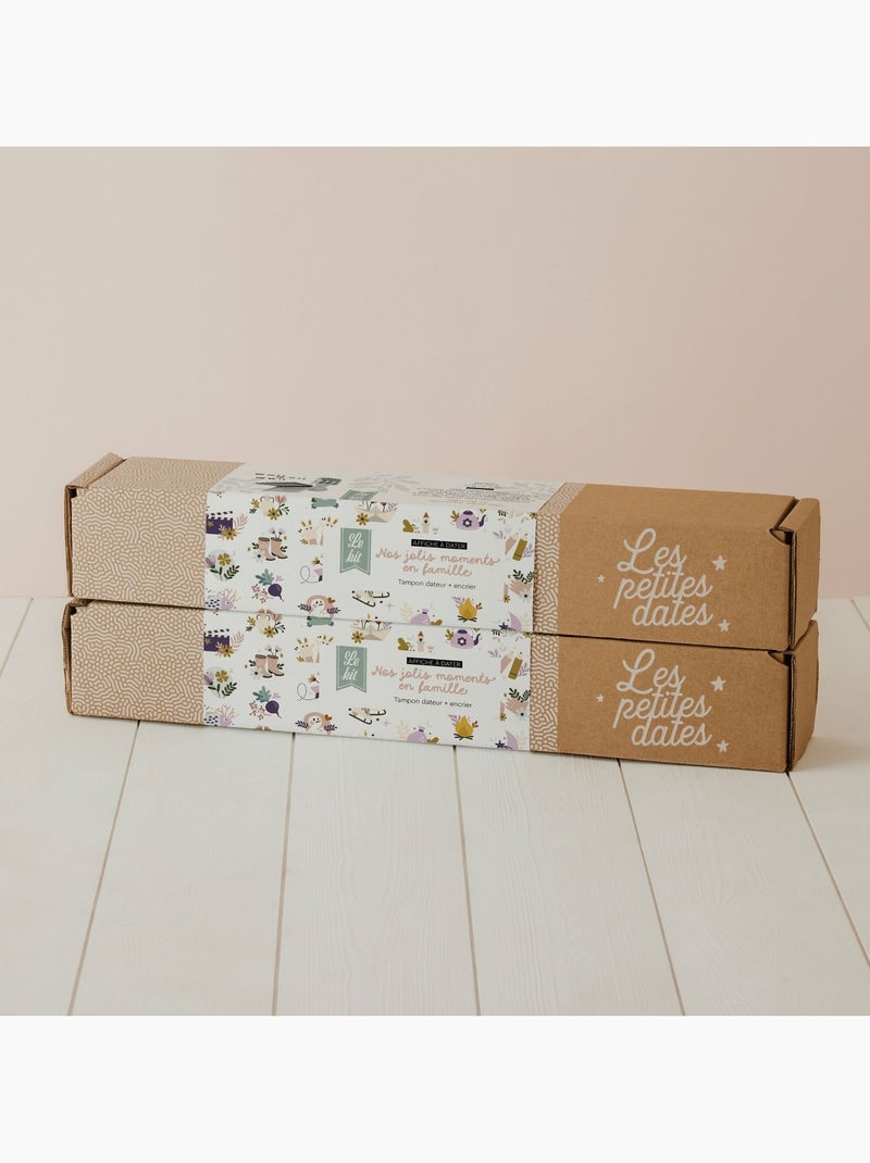 Les Petites Dates - Affiche Mes Premières Fois Beige - Kiabi