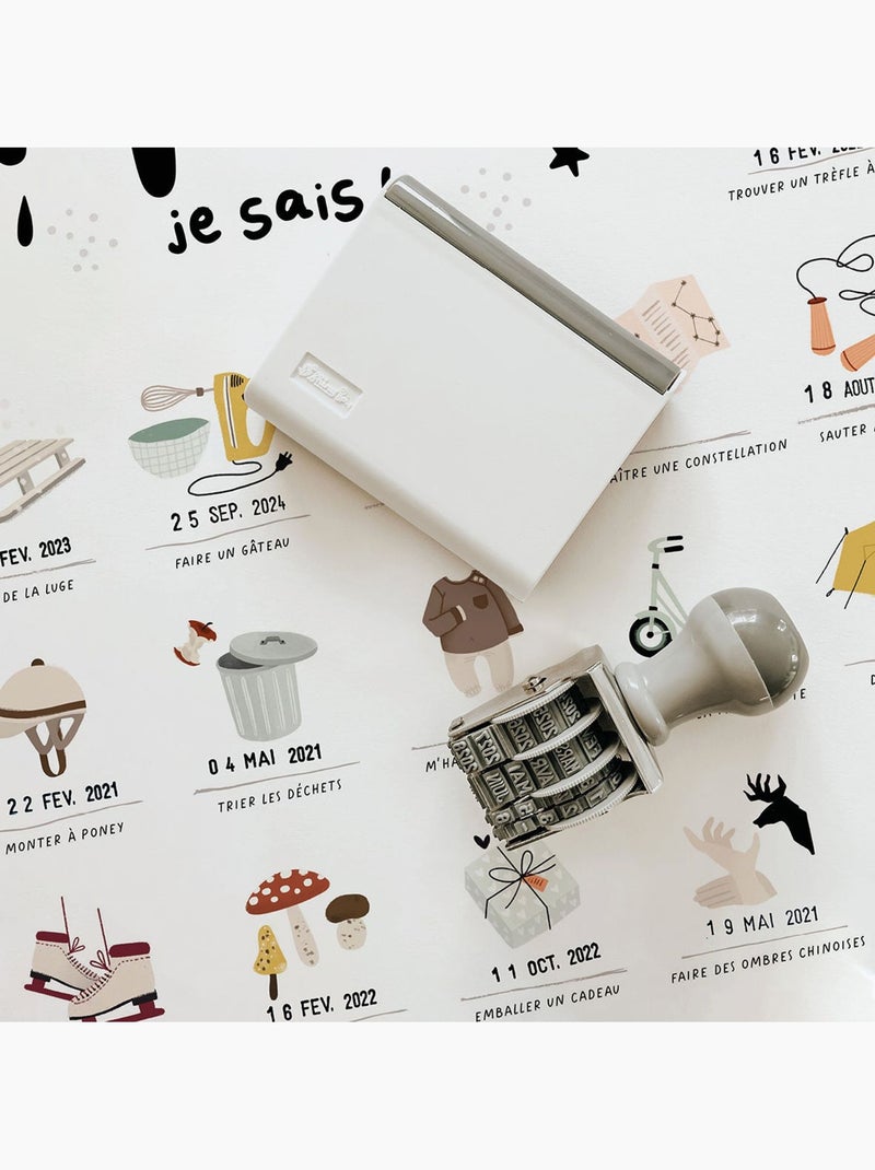 Les Petites Dates - Affiche Moi je sais ! Beige - Kiabi