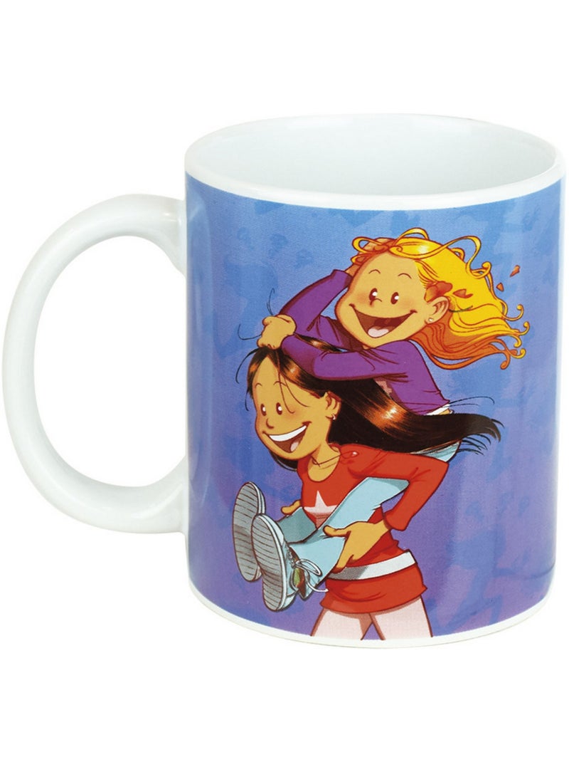 Les sisters mug en grès 350 ml - marine et wendy Multicolore - Kiabi