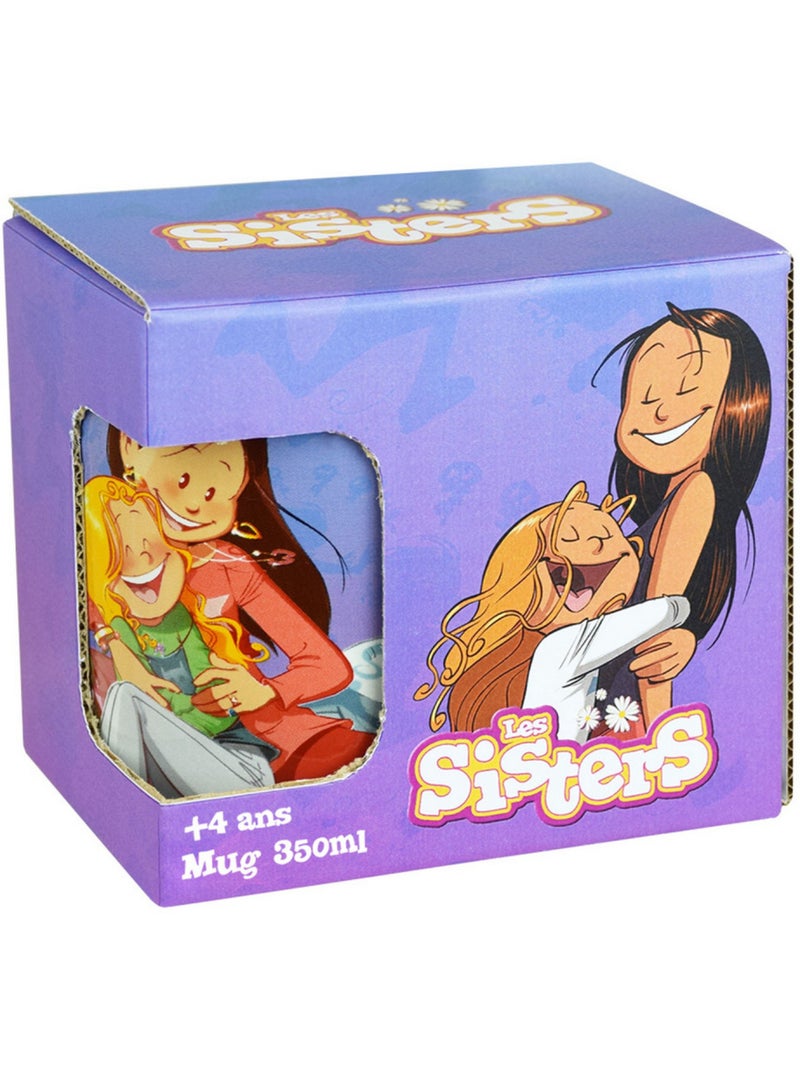 Les sisters mug en grès 350 ml - marine et wendy Multicolore - Kiabi