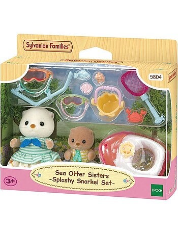 Les sœurs loutre de mer - sylvanian families - 5804