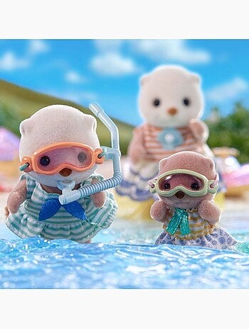 Les sœurs loutre de mer - sylvanian families - 5804