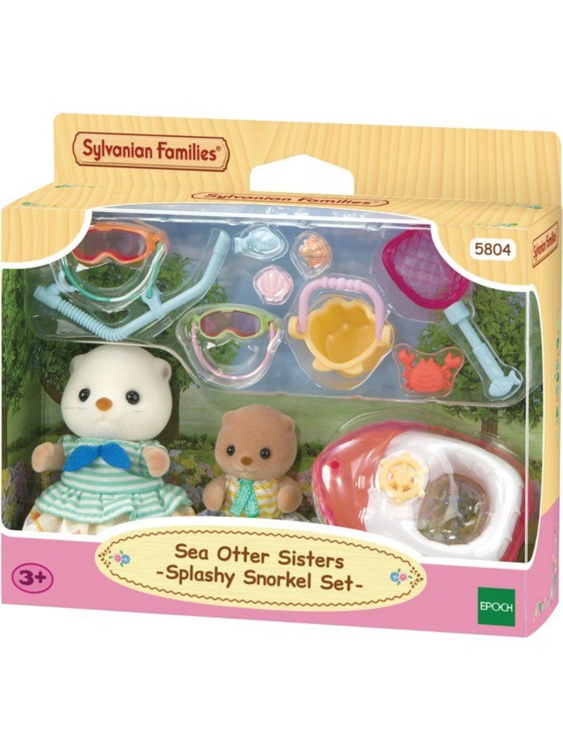 Les sœurs loutre de mer - sylvanian families - 5804 Beige - Kiabi