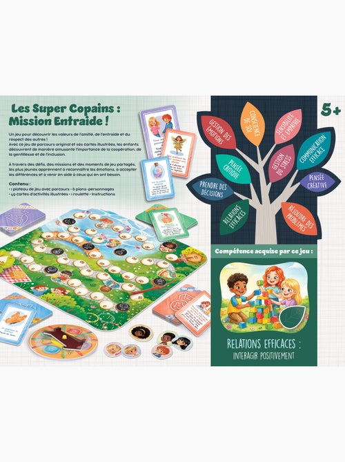 Les Super Copains: Jeu Entraide - Life Skills - Kiabi