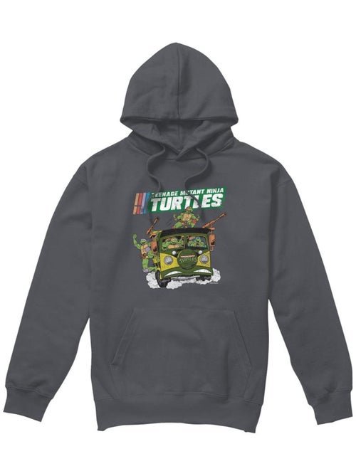 Les Tortues Ninja - Sweat à capuche - Kiabi