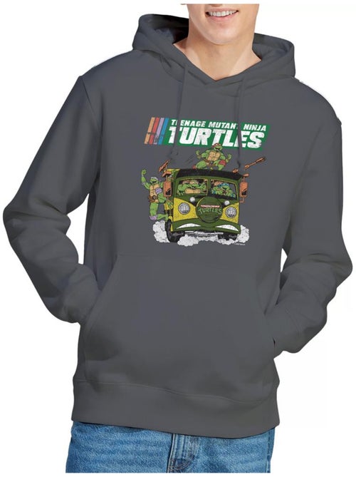 Les Tortues Ninja - Sweat à capuche - Kiabi
