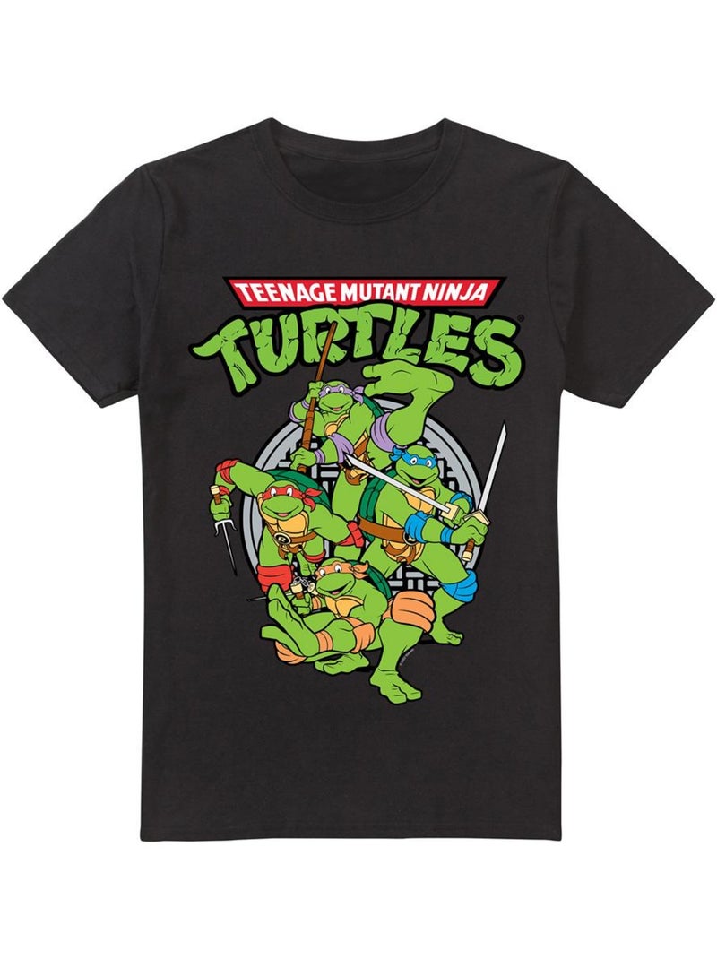 Les Tortues Ninja - T-shirt Noir - Kiabi
