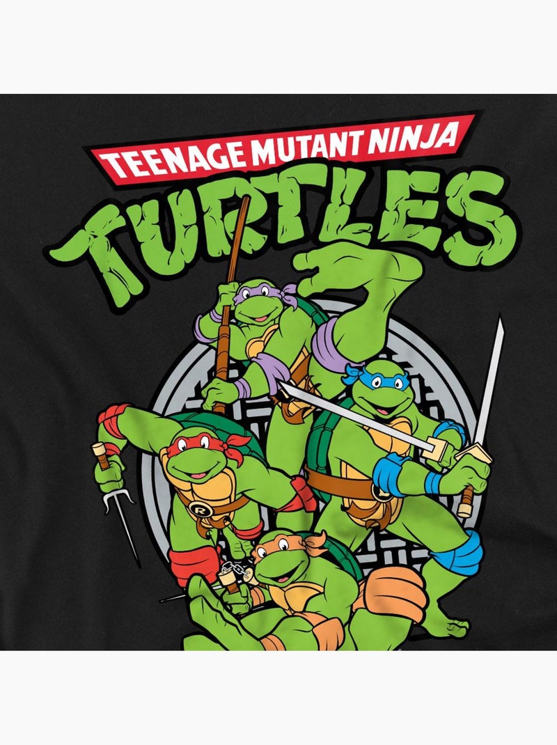 Les Tortues Ninja - T-shirt Noir - Kiabi
