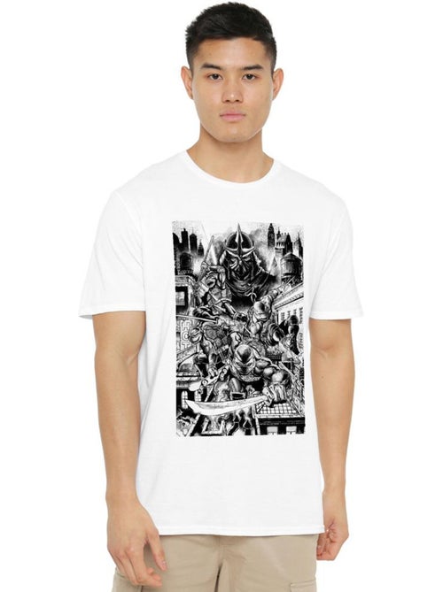 Les Tortues Ninja - T-shirt TAKE DOWN SHREDDER - Kiabi