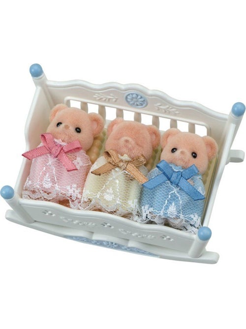 Les triplés ours biscuit - sylvanian families - 5866 - mini univers - Kiabi