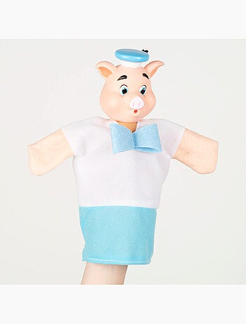 Les trois petits cochons ensemble de théâtre de marionnettes 25 cm cucu show