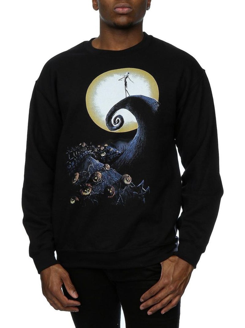 L'Étrange Noël de monsieur Jack - Sweat (Jack Skellington) Noir - Kiabi