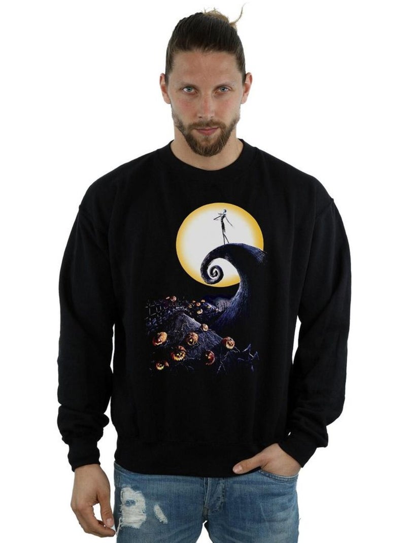 L'Étrange Noël de monsieur Jack - Sweat (Jack Skellington) Noir - Kiabi