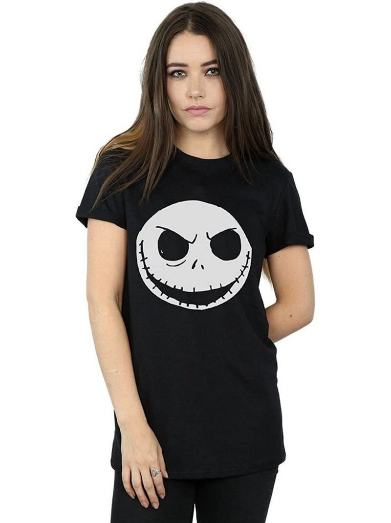 L'Étrange Noël de monsieur Jack - T-shirt (Jack Skellington) Noir - Kiabi