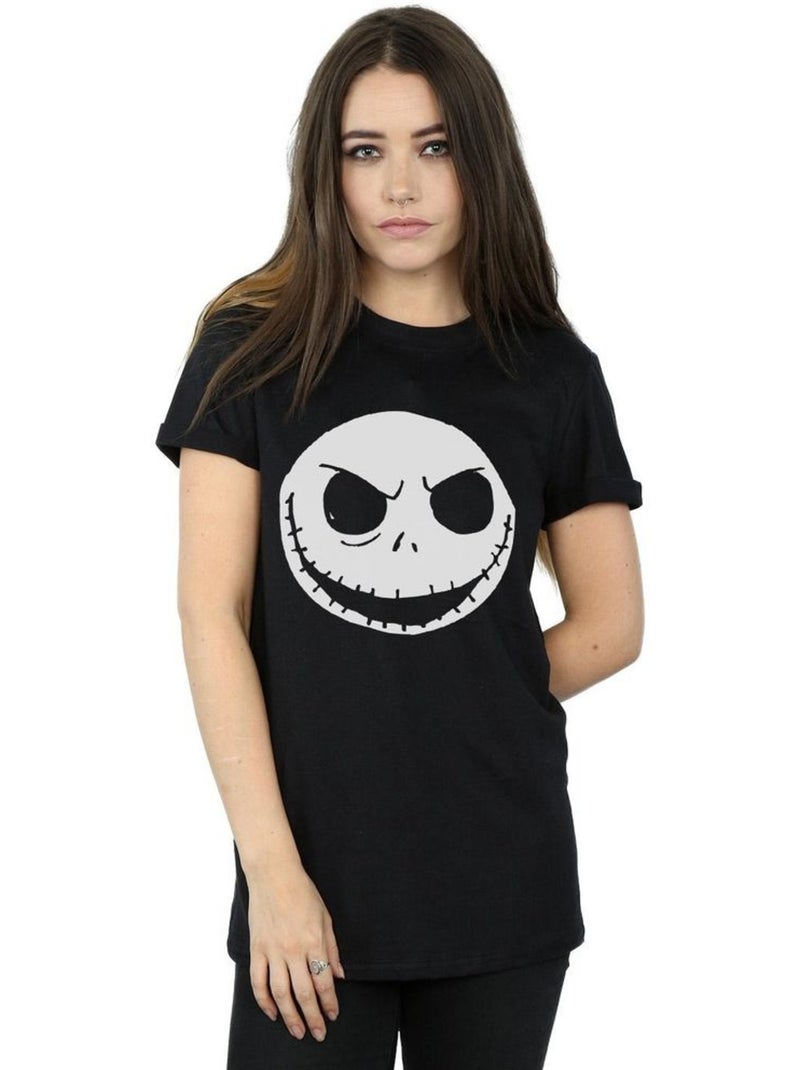 L'Étrange Noël de monsieur Jack - T-shirt (Jack Skellington) Noir - Kiabi