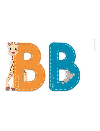 Lettre B Sophie la Girafe