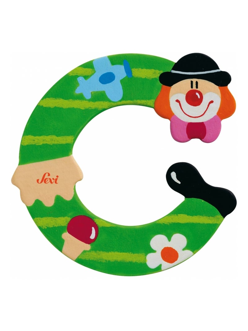 Lettre C Clown Vert - Kiabi