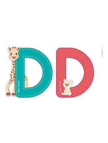 Lettre D Sophie la Girafe