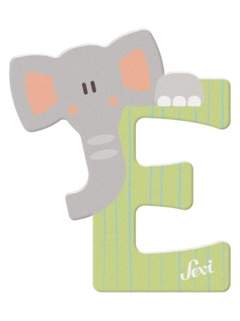 Lettre E - Elephant Rose - Kiabi