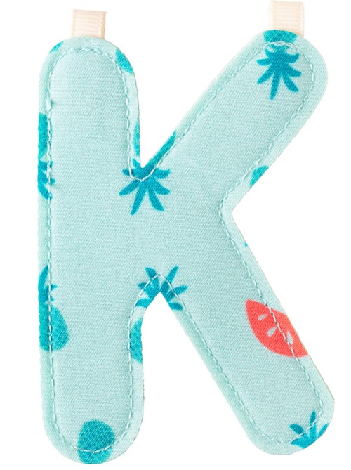 Lettre En Tissu À Suspendre K (9,5 Cm) - Kiabi