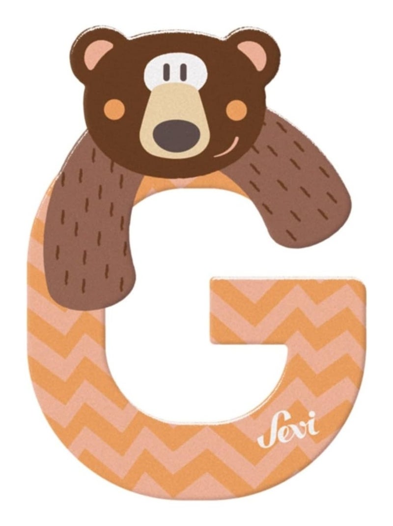 Lettre G - Grizzly Vert - Kiabi