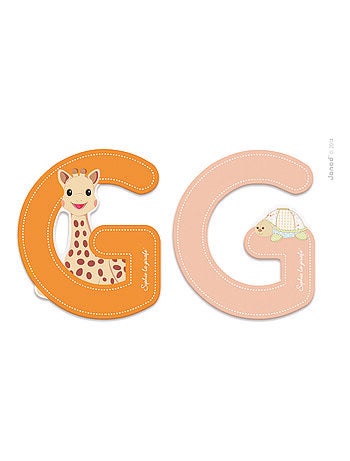 Lettre G Sophie la Girafe