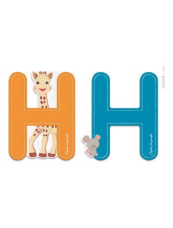 Lettre H Sophie la Girafe