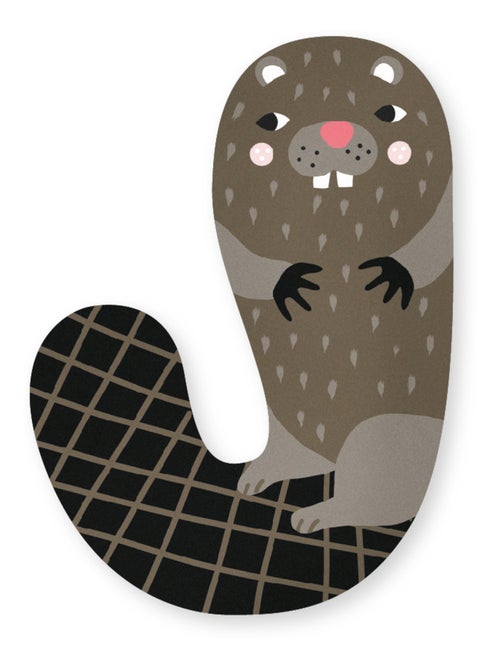 Lettre J Michelle Carlslund - Kiabi